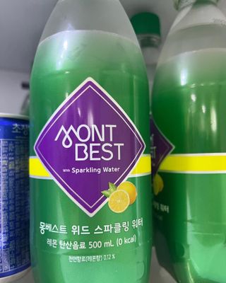 몽베스트 Montbest with Sparkling water Lemon OR Lime 20병(랜덤) — 5점을 준 리뷰어가 2022년 8월 올린 사용 사진