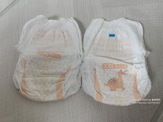오브맘 밤 프리미엄 아기 기저귀 팬티형 밴드형 — 4.5점을 준 리뷰어가 2020년 12월 올린 사용 사진