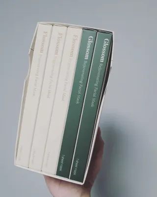 [리블로셀] 홈에스테틱 마스크팩 세트(글로썸 마스크 2매 + 플로썸 마스크 3매) — 5점을 준 리뷰어가 2022년 5월 올린 사용 사진