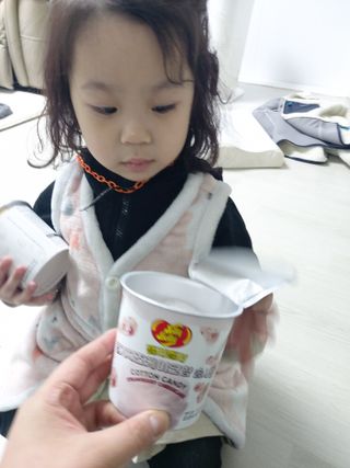 젤리벨리 솜사탕 2종-딸기치즈케이크, 바닐라 — 5점을 준 리뷰어가 2022년 2월 올린 사용 사진