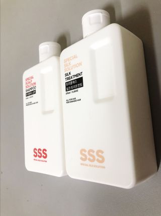트리플에스 탈모 샴푸 275ml + 실크 트리트먼트 275ml — 5점을 준 리뷰어가 2021년 2월 올린 사용 사진