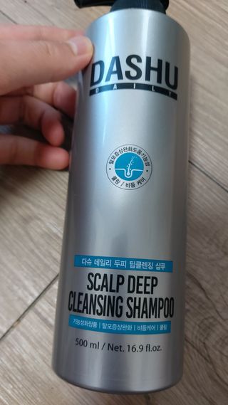 다슈코리아 다슈 데일리 두피 딥 클렌징 샴푸 500ml — 5점을 준 리뷰어가 2020년 12월 올린 사용 사진