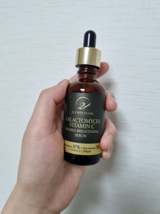 오투에니원 갈락토미세스 비타민 C 더블 브라이트닝 세럼 50ml — 5점을 준 리뷰어가 2023년 2월 올린 사용 사진