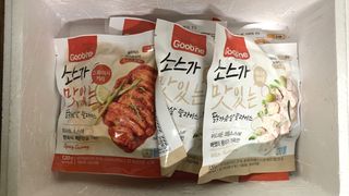 굽네몰 [굽네] 소스가 맛있는 닭가슴살 슬라이스 4종 — 5점을 준 리뷰어가 2021년 11월 올린 사용 사진