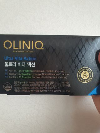 올리닉 울트라비타액션 — 5점을 준 리뷰어가 2021년 12월 올린 사용 사진