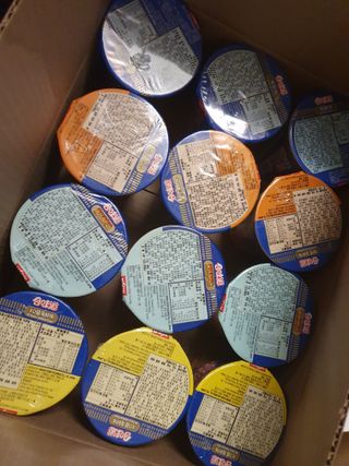 NISSIN 닛신 컵누들  4종 - 씨푸드오리지날, 씨푸드 스파이시, 씨푸드 커리, 씨푸드 XO소스 — 5점을 준 리뷰어가 2021년 12월 올린 사용 사진