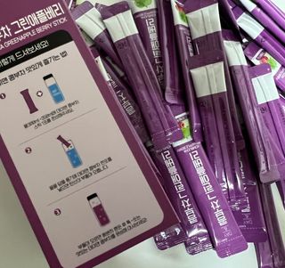 참앤들황토농원 7가지 맛! 탄산 톡톡! 스파클링! 데이앤 콤부차 7종 10포 1박스씩 ★총 7박스★ — 4.5점을 준 리뷰어가 2023년 3월 올린 사용 사진