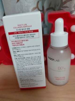 파시랩 콜라겐 앰플 — 4점을 준 리뷰어가 2021년 6월 올린 사용 사진