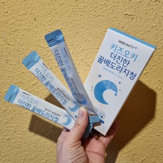 [이뮤니티플러스]우리아이 면역오키, 건강오키 _ 키즈오키 더진한꿀배도라지청 10포 1box — 5점을 준 리뷰어가 2022년 1월 올린 사용 사진