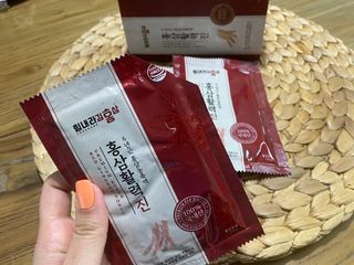 힘내라김홍삼 홍삼활력진 50ml x 5포 — 5점을 준 리뷰어가 2021년 3월 올린 사용 사진
