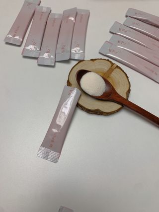 방방곳곳 청수체 콜라겐 — 5점을 준 리뷰어가 2022년 3월 올린 사용 사진