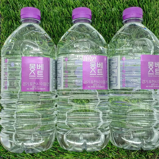MONTBEST 1L 12입 리뷰 사진