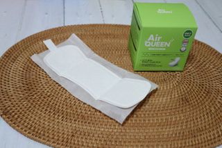 에어퀸 뉴브레스 유기농 생리대 4종 (팬티라이너 20P + 중형 10P + 대형 10P + 오버나이트 8P)_체험단 — 5점을 준 리뷰어가 2024년 6월 올린 사용 사진