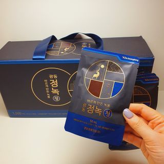 광동생활건강 [광동] 바르게 만든 녹용, 광동정녹청 — 5점을 준 리뷰어가 2021년 11월 올린 사용 사진