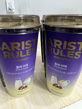 바리스타룰스 돌체 라떼 — 5점을 준 리뷰어가 2023년 4월 올린 사용 사진