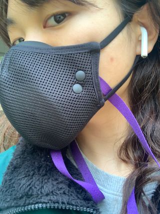 어치제작소 MaskSir Fusion Mask — 3점을 준 리뷰어가 2022년 5월 올린 사용 사진