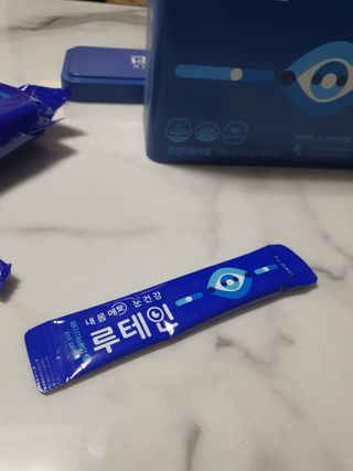 서울약사신협_내몸애눈건강루테인_2g x 50포 — 5점을 준 리뷰어가 2020년 12월 올린 사용 사진
