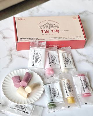[푸디푸디] 1일1떡!  가래떡 낱개포장 아침식사 식사대용! 7종 세트 혼합 (1BOX=14개입) — 5점을 준 리뷰어가 2022년 4월 올린 사용 사진