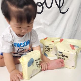 디어엘로디 오가닉 무표백 건티슈 — 5점을 준 리뷰어가 2022년 6월 올린 사용 사진