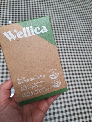 웰리카 패밀리 프로바이오틱스 — 5점을 준 리뷰어가 2021년 1월 올린 사용 사진