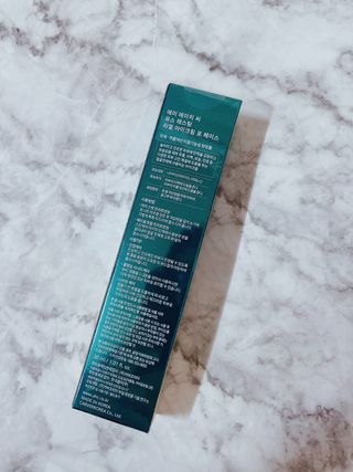 [NEW 탄력유턴 아이크림] AHC 유스 래스팅 리얼 아이크림 포 페이스 — 5점을 준 리뷰어가 2021년 2월 올린 사용 사진