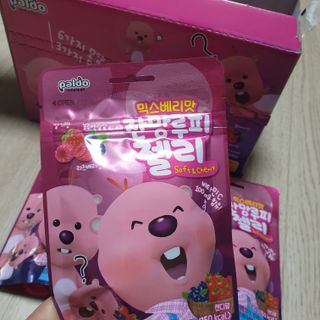 [팔도] 잔망루피젤리 믹스베리맛 42g 8개 — 5점을 준 리뷰어가 2022년 3월 올린 사용 사진