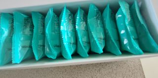앙팡 패밀리면역 프로바이오틱스 2g x 100포 — 5점을 준 리뷰어가 2022년 10월 올린 사용 사진