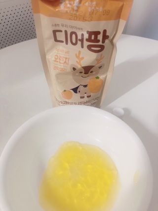 [몸엔용] 우리 아이 건강간식, 달콤한 녹용곤약젤리 디어팡 4종 — 5점을 준 리뷰어가 2021년 8월 올린 사용 사진