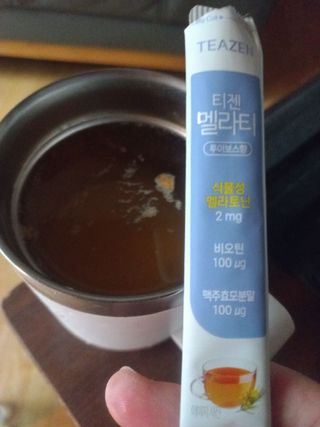 [티젠] 식물성 멜라토닌 함유 멜라티 & 멜라젤리 — 5점을 준 리뷰어가 2025년 6월 올린 사용 사진