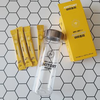 주식회사 씨크릿비에프랩 마시는 아미노산 아미토리 열대과일맛 14포 [1포, 5g / 보틀증정] — 5점을 준 리뷰어가 2023년 2월 올린 사용 사진