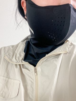 어베이브 3D와이어 퍼펙트벤트 자외선차단 마스크 — 5점을 준 리뷰어가 2023년 10월 올린 사용 사진
