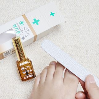 유케어 YOU CARE 문제성 손발톱케어_럭키풋 — 5점을 준 리뷰어가 2022년 10월 올린 사용 사진