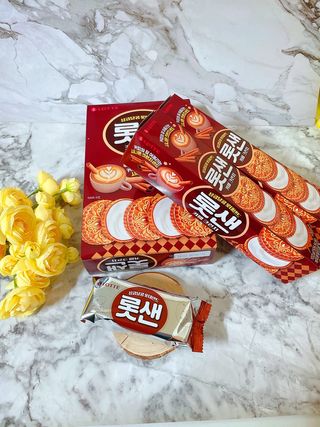 롯데제과 롯샌 카페크런치 — 5점을 준 리뷰어가 2021년 10월 올린 사용 사진