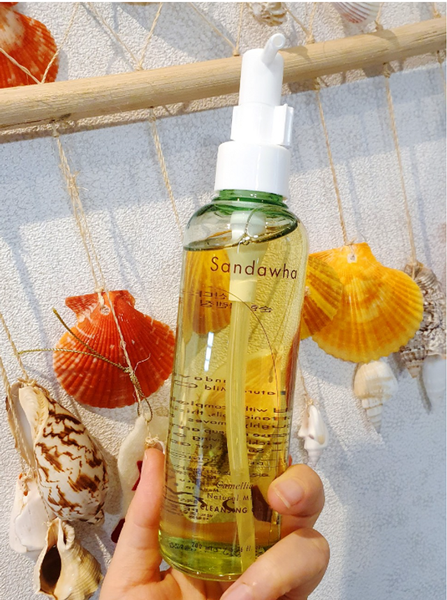 산다화 순한 클렌징 동백 오일 200ml 리뷰 사진