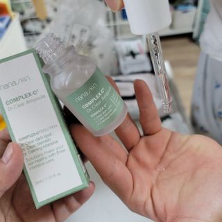나나스킨 콤플렉스씨쓰리닥터클리어앰플 — 5점을 준 리뷰어가 2021년 9월 올린 사용 사진