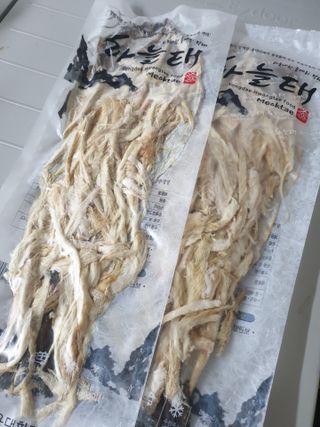 [오늘바스켓] 용대리 손질하늘태 130g — 4점을 준 리뷰어가 2021년 6월 올린 사용 사진