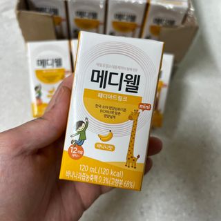 메디웰 페디아드링크 미니 바나나맛 — 4.5점을 준 리뷰어가 2022년 5월 올린 사용 사진