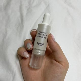 세렌디뷰티 리바이빙 센텔라 앰플 — 5점을 준 리뷰어가 2021년 9월 올린 사용 사진