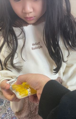 마요라 히말라야 솔트 캔디 2종-페퍼민트 맛, 라임민트 맛 — 5점을 준 리뷰어가 2023년 1월 올린 사용 사진