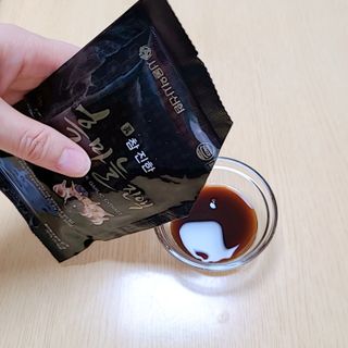 서울약사신협 약사신협_흑마늘진액_70mlx30포 — 5점을 준 리뷰어가 2021년 4월 올린 사용 사진