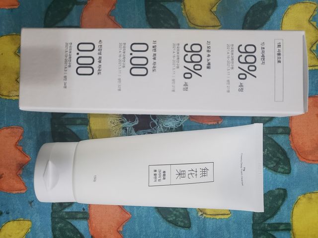 [베러오리진] 무화과 크리미 딥 폼 클렌저/피부 노폐물 & 미세먼지 99 세정 인증 민감성 피부 무자극 인증 리뷰 사진