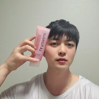 라플로렐 프로방스 로즈 폼클렌저 — 5점을 준 리뷰어가 2022년 1월 올린 사용 사진