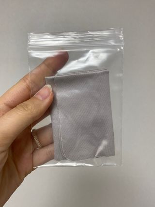 위케어 김서림방지 안경닦이 안티포그 극세사클리너 — 5점을 준 리뷰어가 2021년 2월 올린 사용 사진
