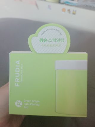 [후르디아] 약산성  모공 필링 패드(70매) — 5점을 준 리뷰어가 2021년 5월 올린 사용 사진