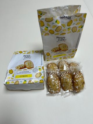 [메종콜리브리] 프랑스 마들렌 메종콜리브리 레몬 마들렌 2팩 — 5점을 준 리뷰어가 2022년 2월 올린 사용 사진