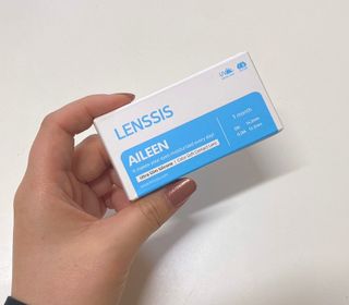 렌시스 LENSSIS [ 렌시스 ] 인생정착템 , 영롱한 매력이 있는 ＃에일린시리즈 1개월용 ｜ 4컬러 중 택1 ｜ — 5점을 준 리뷰어가 2021년 4월 올린 사용 사진