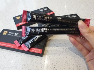 새롬바이오 리생 [미쾌변] 차전자피 식이섬유 건강기능식품 3팩 — 5점을 준 리뷰어가 2021년 6월 올린 사용 사진