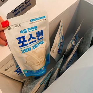 자연에온 마시는 프로틴 고함량 균형단백질 음료 포스틴 125ml 10개입 1BOX — 4.5점을 준 리뷰어가 2021년 4월 올린 사용 사진
