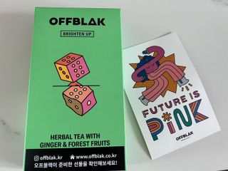 [오프블랙] 얼굴톤이 달라지는 히비스커스티 브라이튼업 — 5점을 준 리뷰어가 2022년 6월 올린 사용 사진