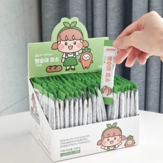 아이비웰니스 빵순이 식탁 위의 필수템! 빵순이 효소 키위맛 100포 + 석류맛 14포 (총 114포) — 5점을 준 리뷰어가 2023년 1월 올린 사용 사진